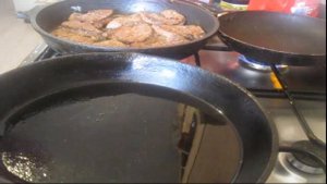 Говяжья печень с шампиньонами