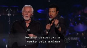 Lionel Richie _ Kenny Rogers Lady Subtitulado Español