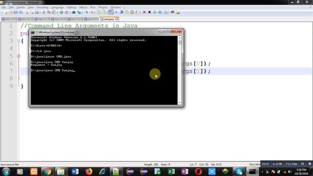 23 Java | Command Line Arguments | Why args[ ] String Array is required in main method? смотреть онлайн