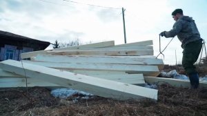 К СТРОЙКЕ ГОТОВЫ! ОБУСТРАИВАЕМ НАШ ДОМ В ДЕРЕВНЕ _ ТУШЕНКА В ПЕЧИ