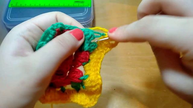 МОТИВ РОЗА В КВАДРАТЕ КРЮЧКОМ НОВЫЙ МАСТЕР КЛАСС ЧАСТЬ 2 смотреть онлайн