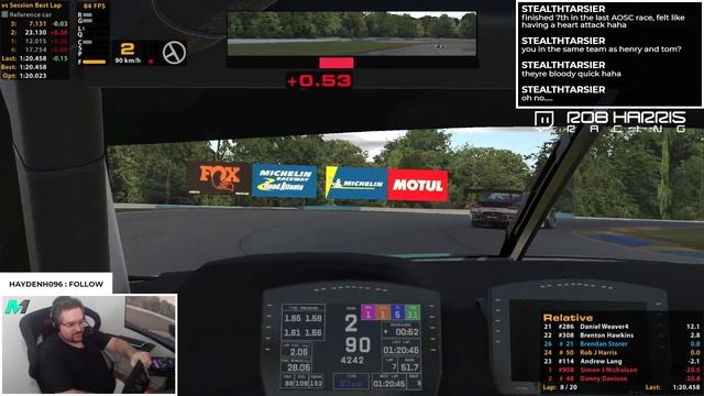 Usual Bad Luck - ASCC RD1 @ Road Atlanta - Heat Race смотреть онлайн