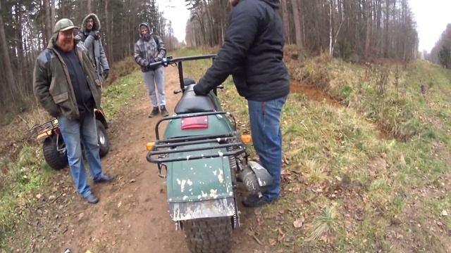 Жига в деле.Мотовездеходы.Открыл зимний сезон смотреть онлайн