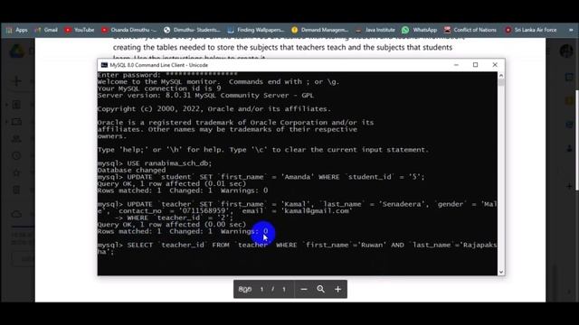 Database Task 48 | Java Institute смотреть онлайн