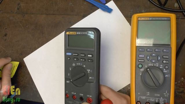 FLUKE 83-III (16 летнее старье) смотреть онлайн