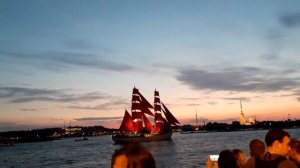 Репетиция Алых парусов в Питере