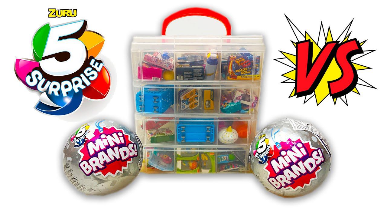 БИТВА ZURU 5 surprise Mini brands ПРОТИВ Toy mini brands / МИНИ БРЕНДС ТОЙ МИНИ БРЕНДС смотреть онлайн