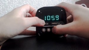 Часы ИТВ4 (советские лампы ИВ-9)