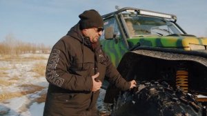 Шина низкого давления 1150х500-508 SSM TYRES (Росава) на Ниве.