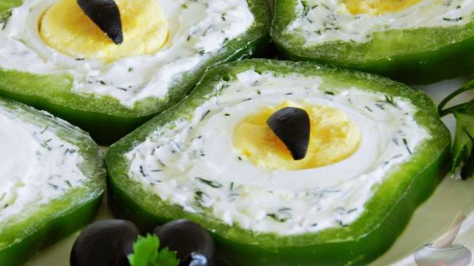 Произведение кулинарного искусства.
ЗАКУСКА КОШАЧИЙ ГЛАЗ