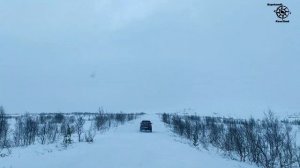 В поисках снега! Раскатали Лисью сопку и поля у реки Лавна. 4х4. ПерекатиКольский