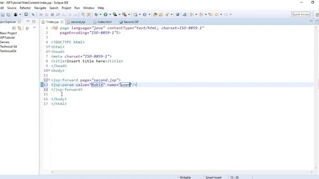 #24 JSP Action Tag || Servlet vs JSP Tutorial || Advanced JAVA || J2EE || HINDI смотреть онлайн