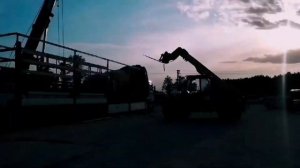 10.07.2020 погрузка установок для бетономешалок , ОТПРАВКА НА БЕЛАРУСЬ