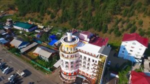 Отель Маяк - Байкал , Листвянка (аэросъемка)
