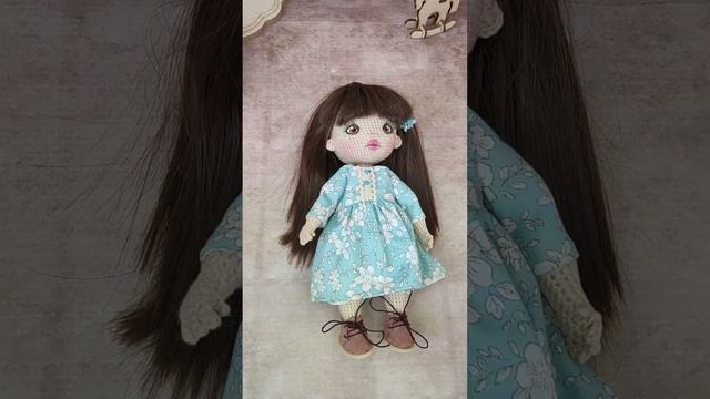 Еще одна Кристина! Вязаная куколка амигуруми, работа за август 2023. смотреть онлайн