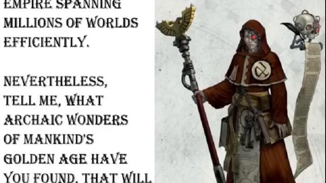 The Adeptus Excellus | Warhammer 40k meme dub