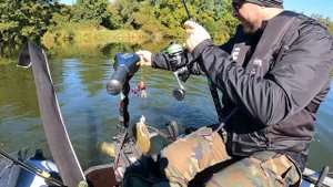 Рыбалка. Ловля сома. Сом на квок. Сентябрь 2022