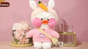 Мягкая игрушка утка Lalafanfan