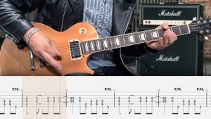 Guns N' Roses - Out Ta Get Me - Guitar Tab | 1/2 Step Down | Lesson | Cover | Tutorial