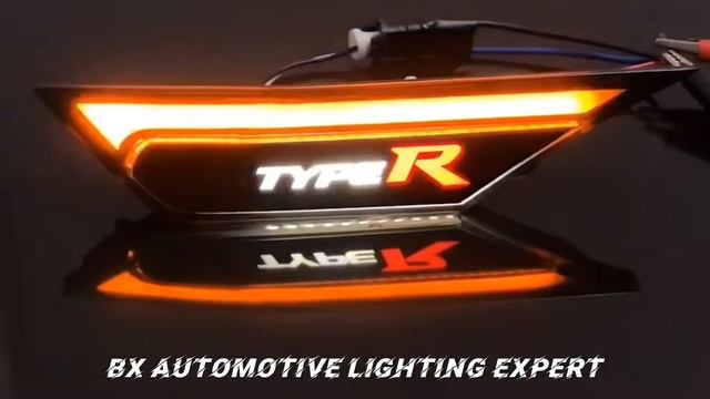 Honda Civic X Fc /Tcp ｜Led【 Type R】Fender Lamp with Sequential signal light effect смотреть онлайн