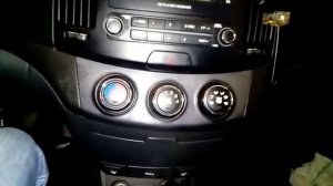 Чистим кондиционер на Хёндай Элантра  j4