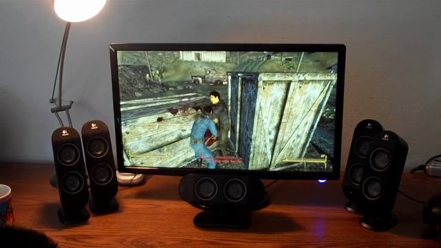 Acer 23 inch S231HL LED Monitor Review and Fallout New Vegas Gameplay смотреть онлайн