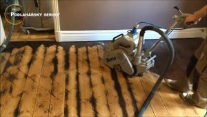 Brusná renovace dřevěných podlah