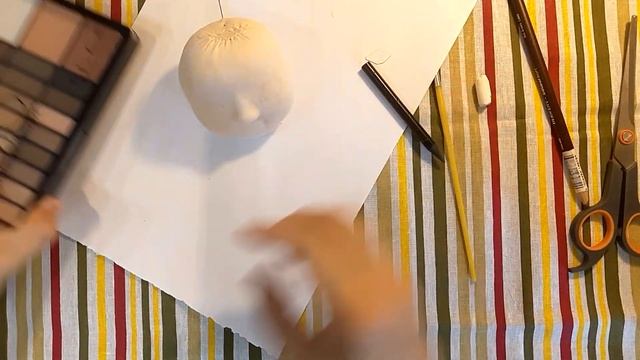 Как нарисовать лицо кукле. Роспись лица куклы Лизы. Часть 1 смотреть онлайн