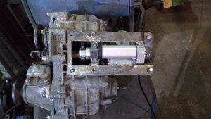 Электропривод раздатки.