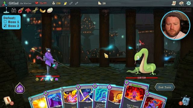 "A good stance and posture reflect a proper state of mind" - Git Gud at Slay the Spire E06 смотреть онлайн