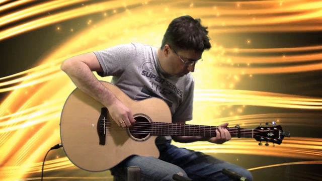 John Newton - Amazing Grace (Instrumental version in C# tuning) смотреть онлайн