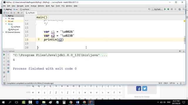 #48 kotlin استخدام الكود الموحد في لغة كوتلن | UNICODE IN KOTLIN смотреть онлайн