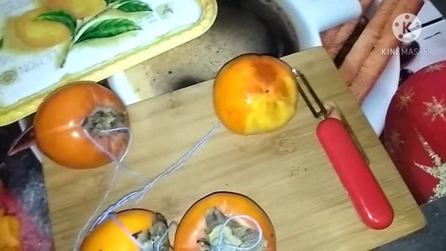 Сухофрукты из хурмы. Вяленая/Сушёная хурма. Бизнес идея в домашних условиях.