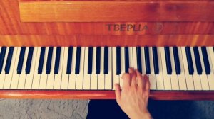 Упражнение для начинающих взрослых. Фортепиано.