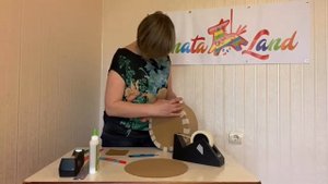 PIÑATA for 15 minutes/Пиньята за 15 МИНУТ/ Как БЫСТРО сделать Пиньяту/ Пиньята своими руками