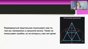 Разбор моего треугольника денег. Обучение нумерологии. Цифровой нумеролог