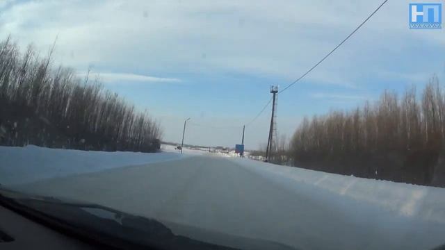 Переправа Ермаковская через Обь. Зимний вариант. Февраль 2023