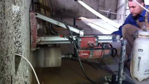 Hilti dd350 в работе
