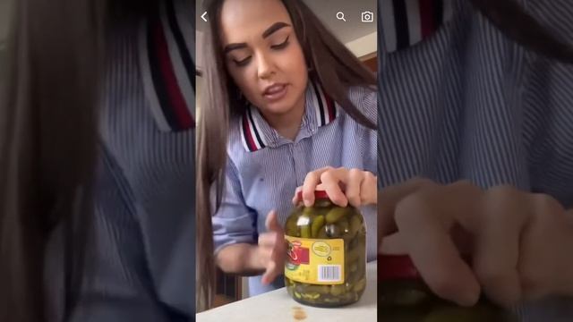 Открыла Банку С Огурцами И Железной Крышкой?Лайфхак Как Открыть Банку С Огурьцами ?! #банка #огурцы