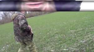 Охота на зайца .Старый охотник знает где его искать .