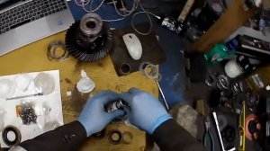 JEEP WJ 4,7 V8 - Разборка и сборка дифференциала переднего моста DANA 30 . Часть 2