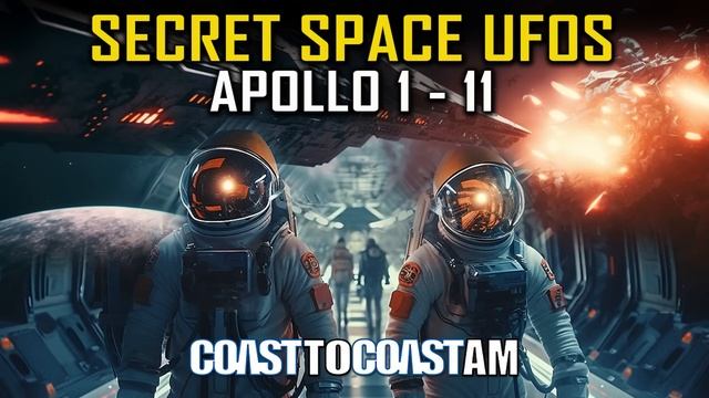 Apollo 1-11: Hidden History of UFOs in Space  Structures on the Moon