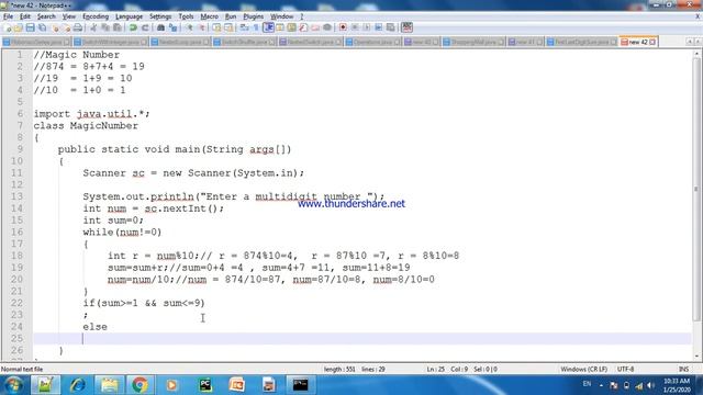 Magic Number in Java