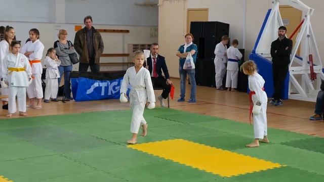 Competition all-style karate.Shotokan karate. Ippon-kumite. Каратэ шотокан. Иппон-кумитэ. смотреть онлайн