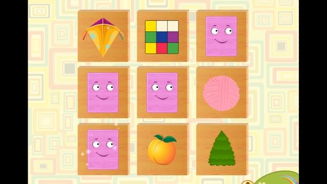 Геометрические фигуры развивающий мультик-игра для детей 3-4 года