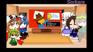 ❤ Реакция Undertale на песню фриск "сорян" ❤