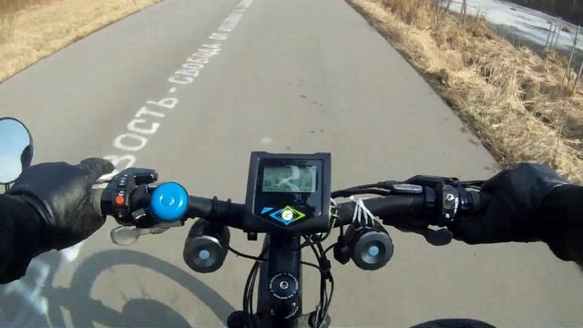 Moscow riding e-bike #020. Дорога в Лось смотреть онлайн