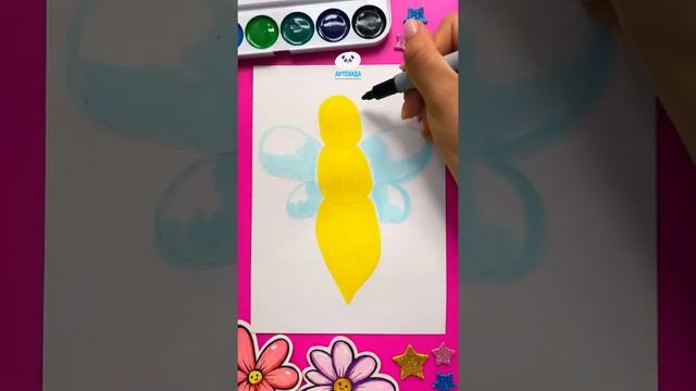 КАК НАРИСОВАТЬ НАСЕКОМЫХ?/АРТПАНДА смотреть онлайн