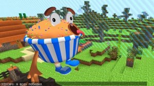 ? Как СКРАФТИТЬ *Настоящего* ГРИНА РАДУЖНОГО ДРУГА в Майнкрафт ?! ЧОКО