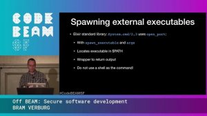 Off BEAM Secure software development -  BRAM VERBURG